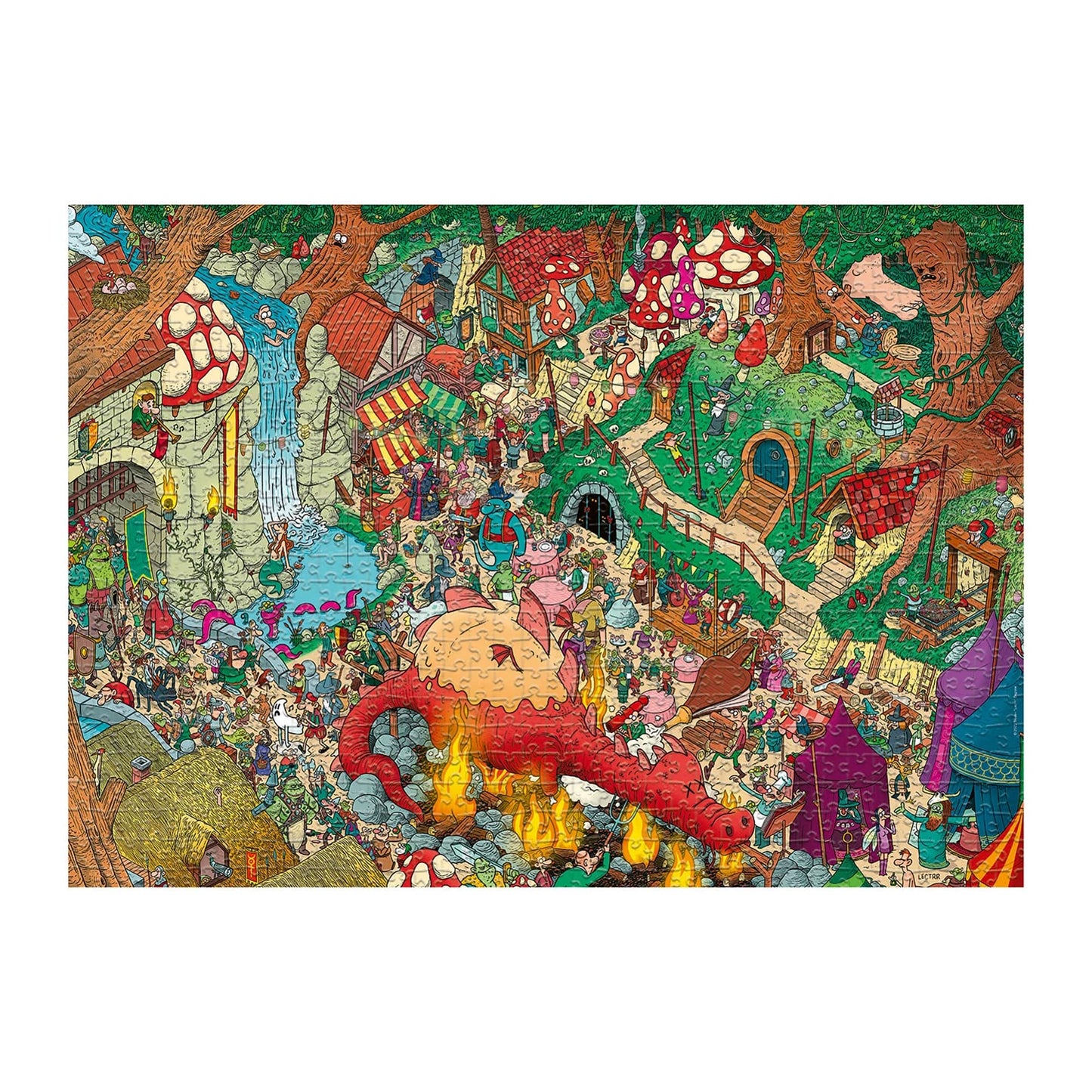 FANTASYLAND TRIANGULAIRE 1000 PIÈCES