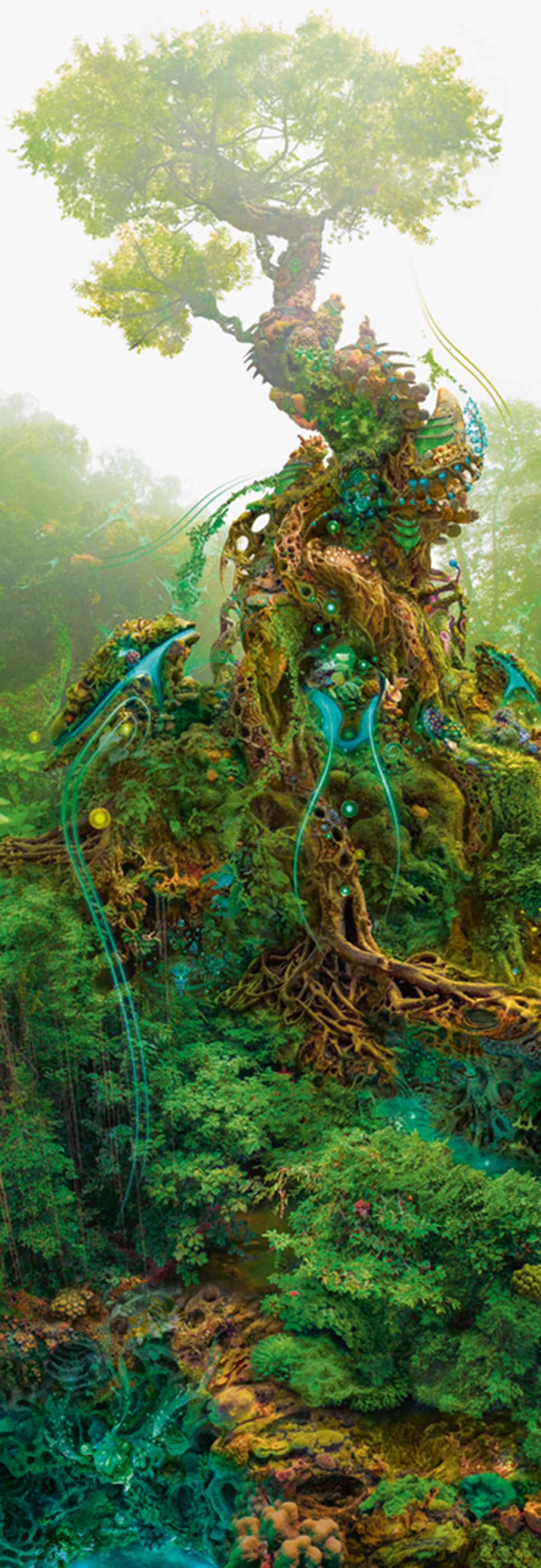 ARBRE DE CYANURE VERTICAL 1000 PIÈCES