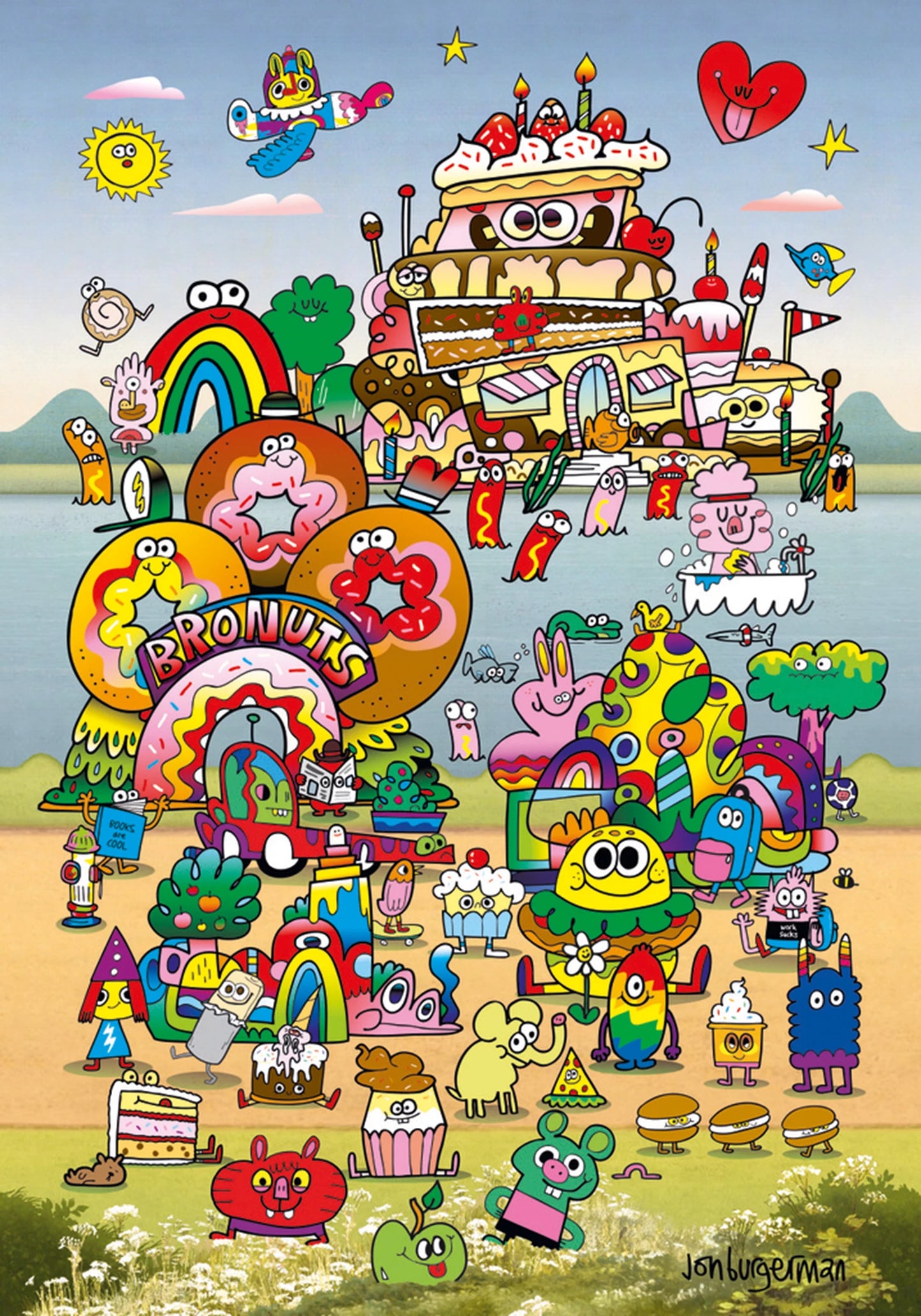 CON JON BURGERMAN STANDARD 500 PEZZI