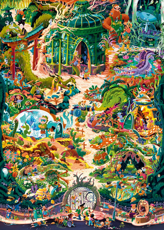 GIARDINO BOTANICO TRIANGOLARE 2000 PEZZI