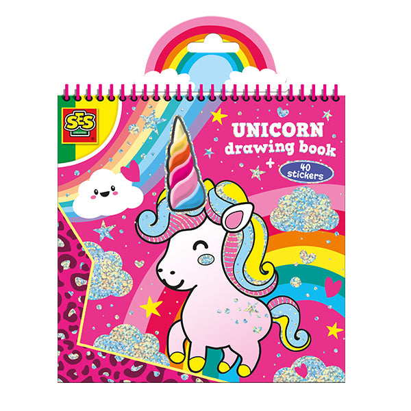 LIBRO DA COLORARE SPECIALE UNICORNO – SES 🔶