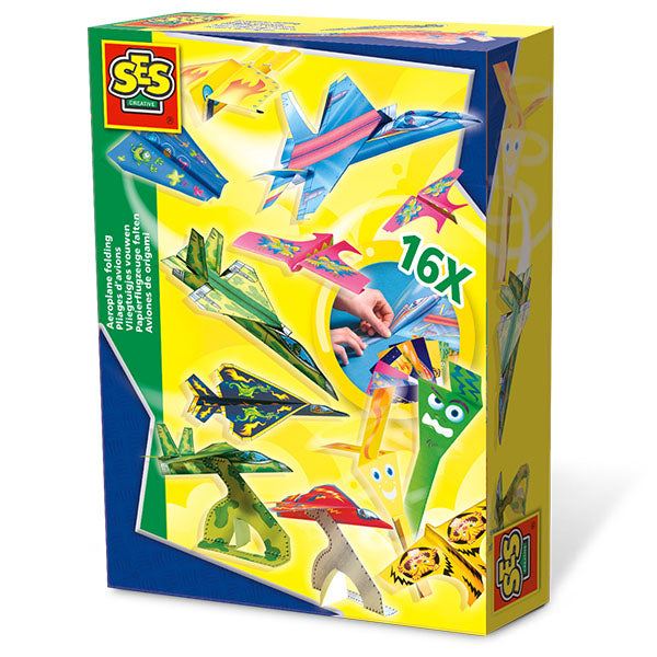 PLIER DES AVIONS EN PAPIER – SES 🔶