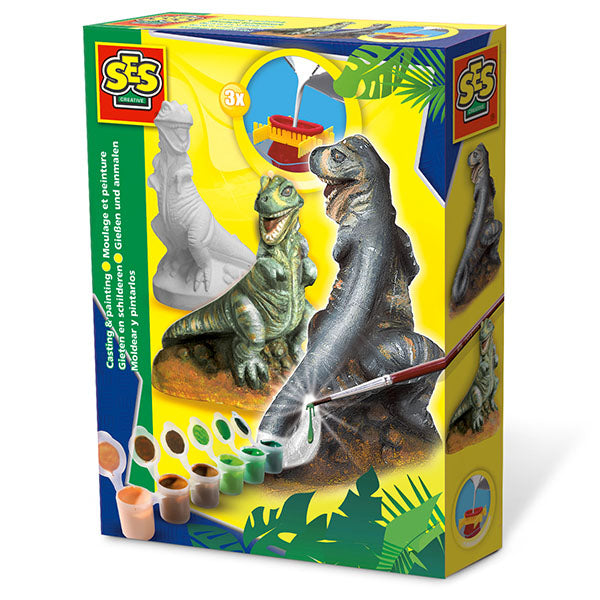 MOULAGE ET PEINTURE T-REX – SES 🔶