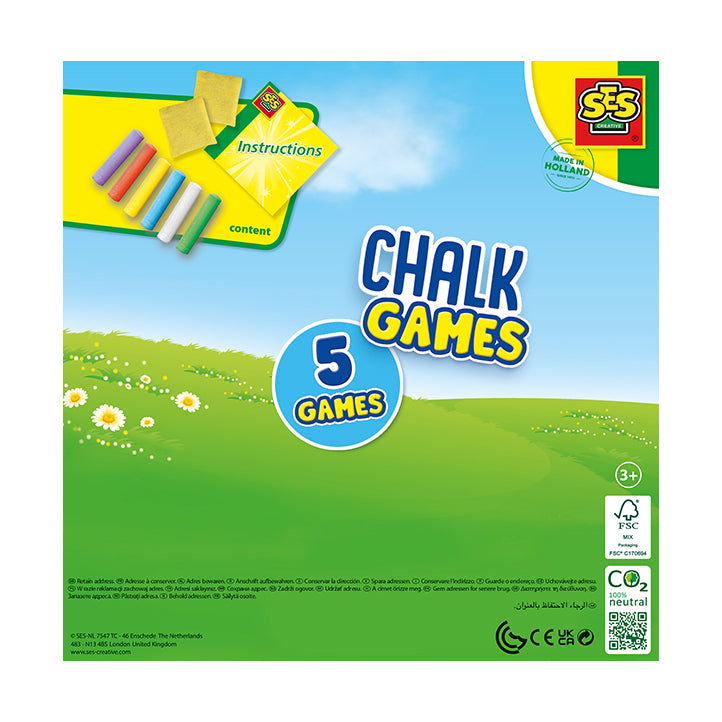 ENSEMBLE DE 5 CRAIES DE TROTTOIR EN 1 – SES 🔶