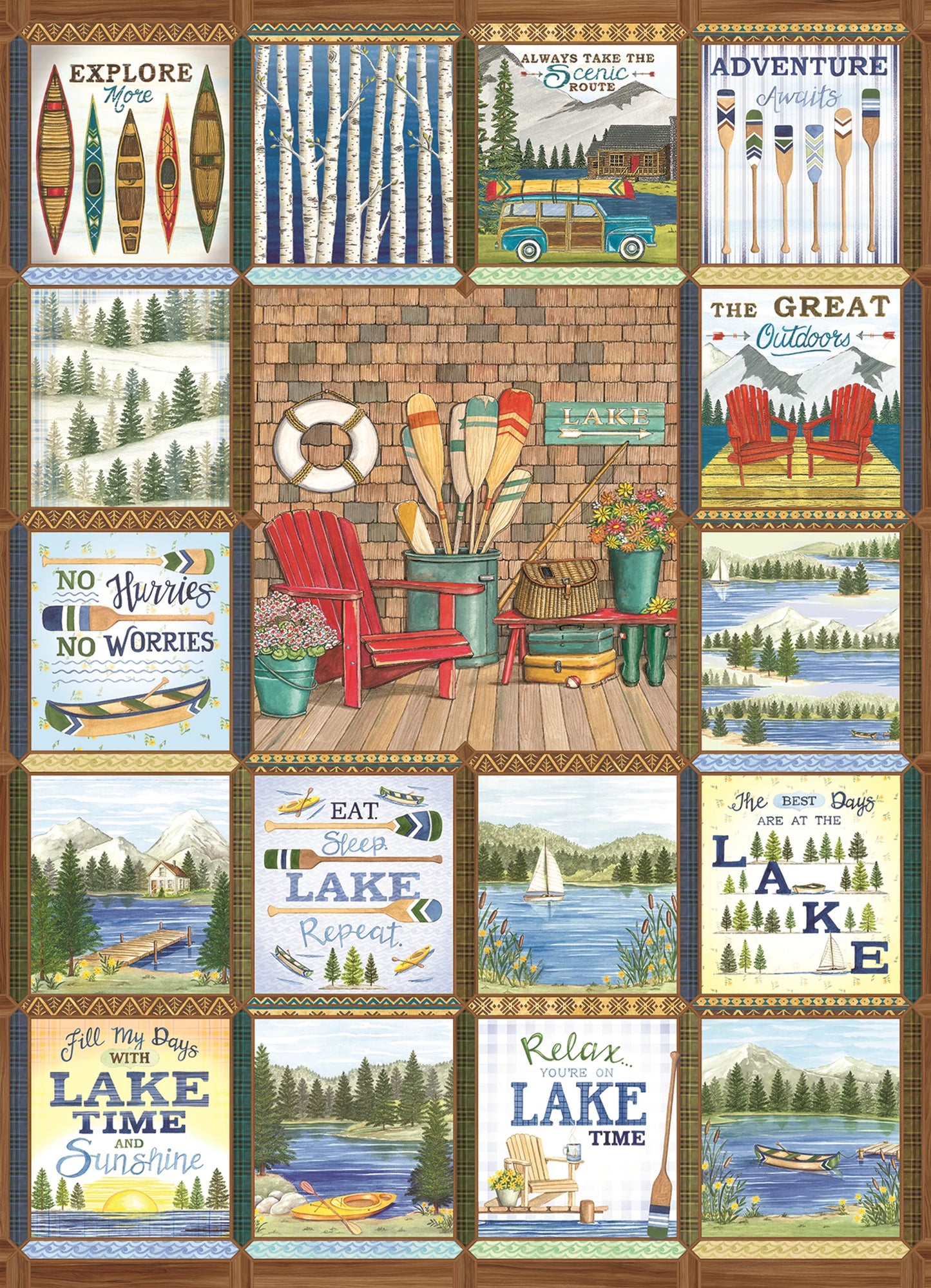 LAKE COUNTRY 1000 PIÈCES