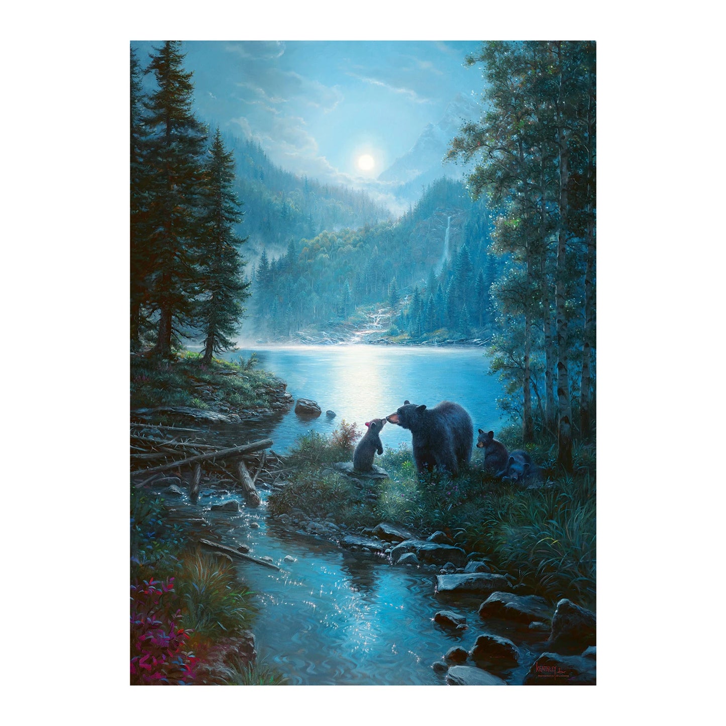 OURS AU CLAIR DE LUNE 1000 PIÈCES