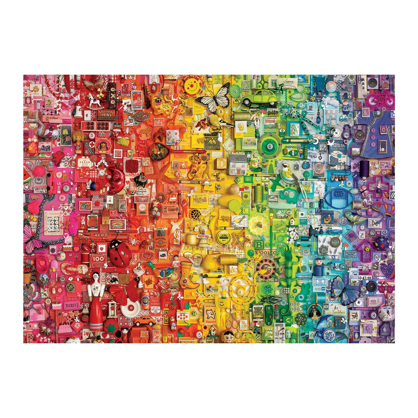 FARBENFROHER REGENBOGEN 1000 TEILE