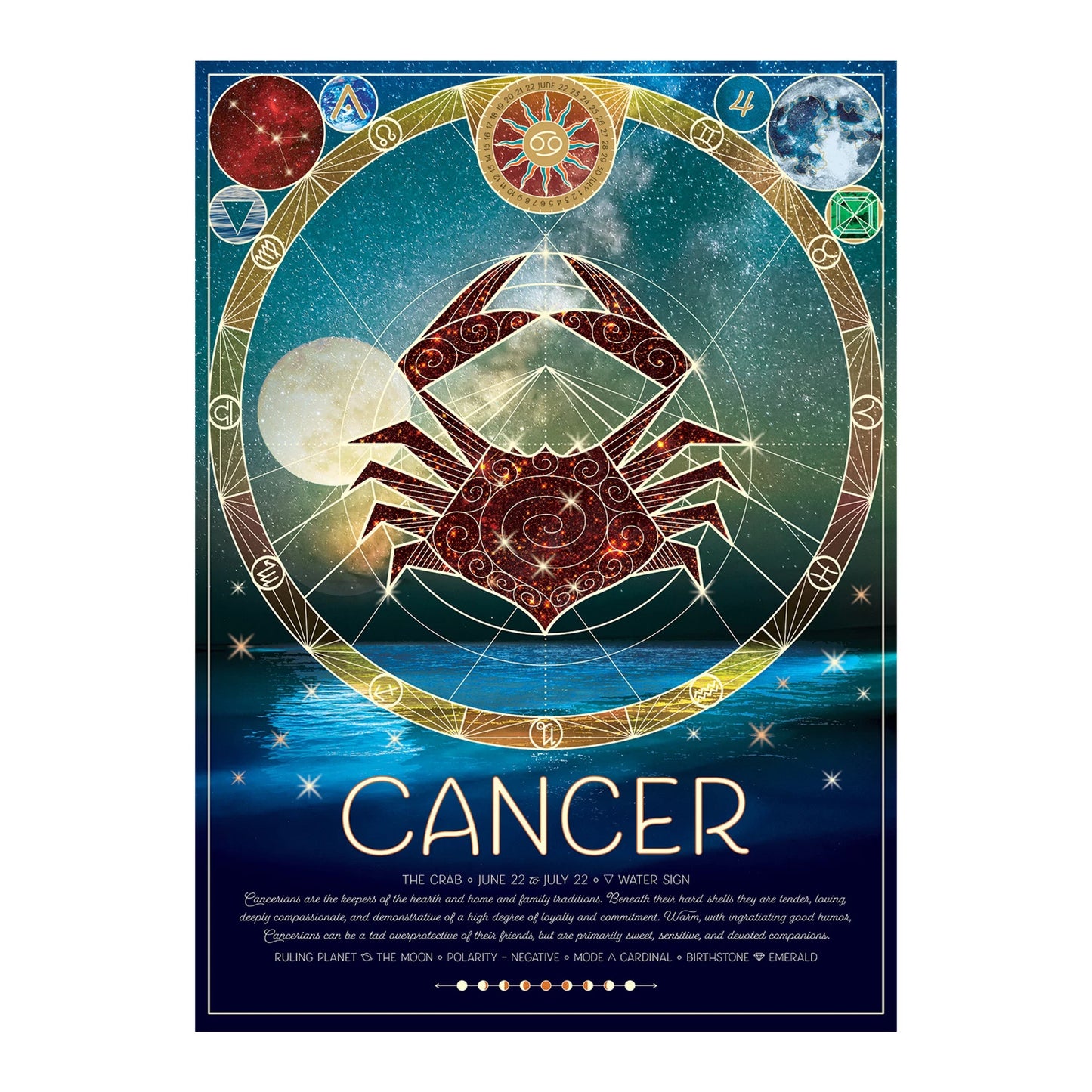 SIGNE DU ZODIAQUE CANCER 500 PIÈCES
