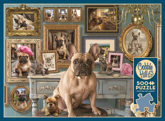 BULLDOG FRANCESE 500 PEZZI