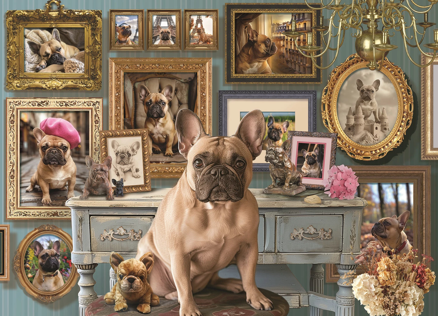 BULLDOG FRANCESE 500 PEZZI