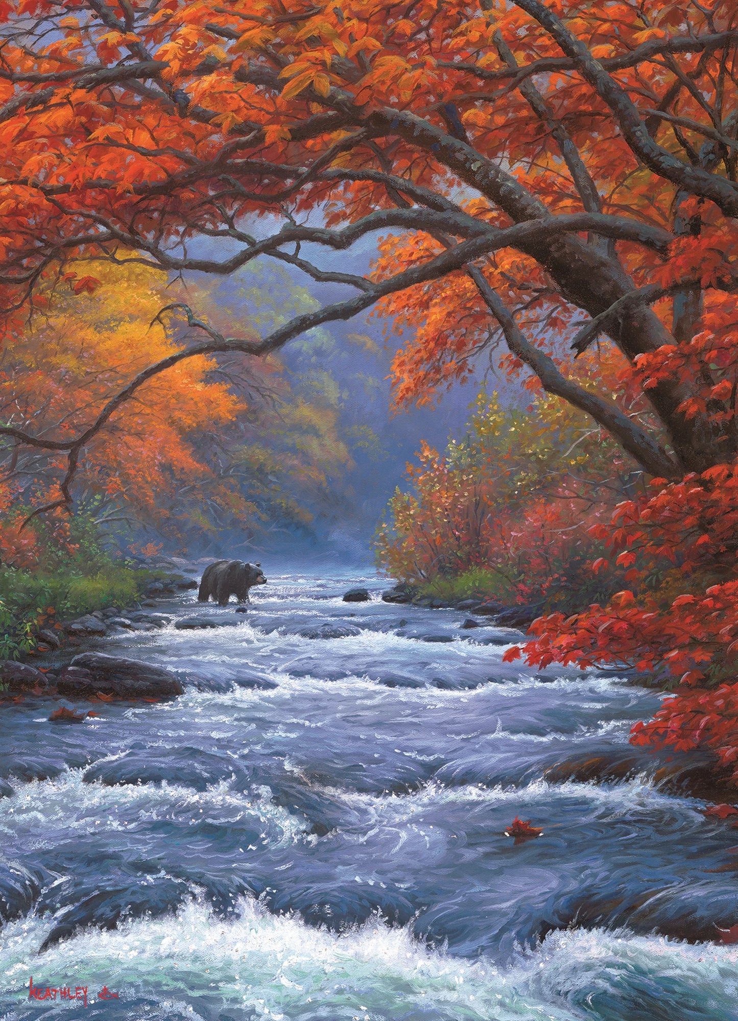 FLEUVE EN AUTOMNE 500 PIÈCES