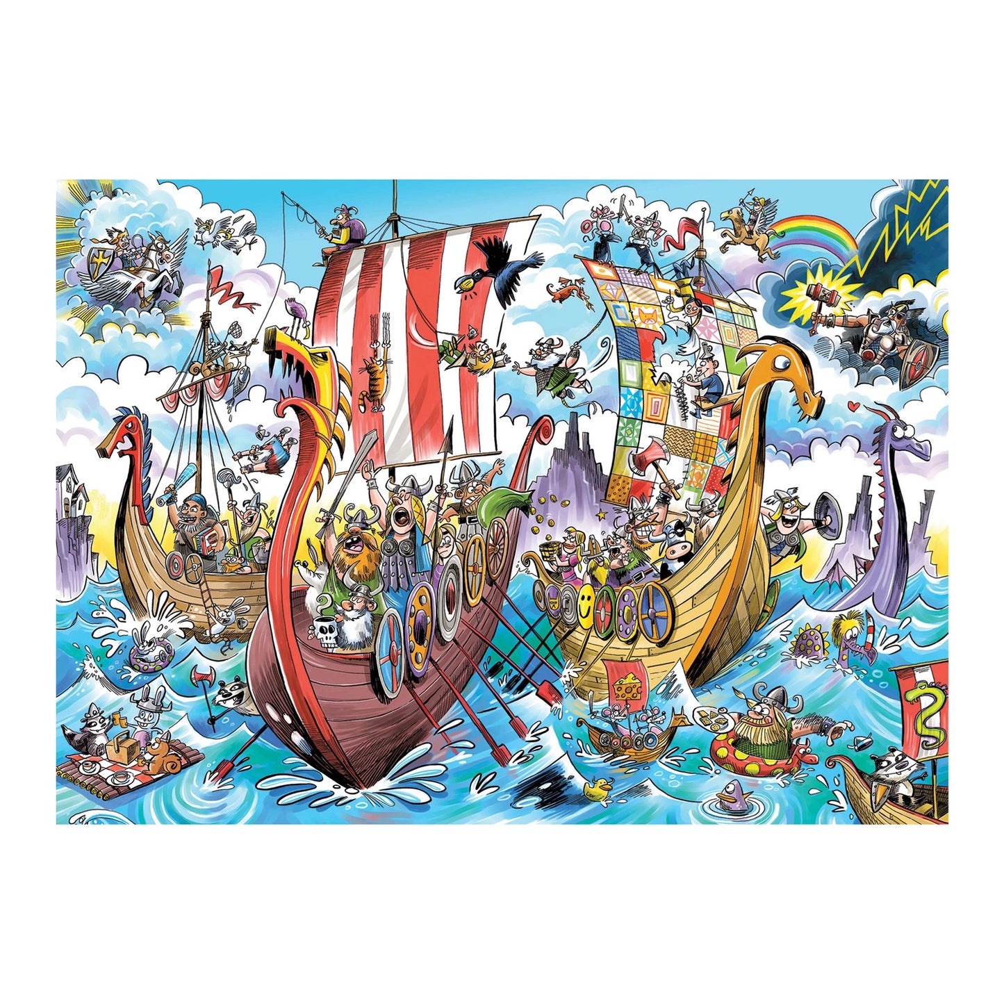 VIKINGS FOUS 350 PIÈCES