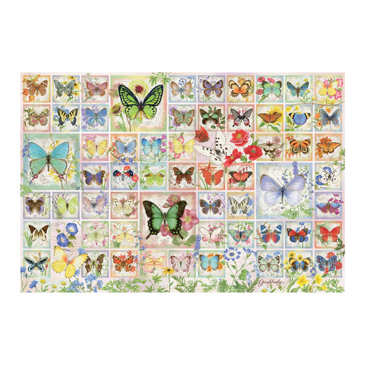FARFALLE E FIORI, 2000 PEZZI