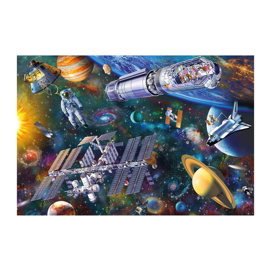 DIVERTIMENTO SPAZIALE 100 PEZZI