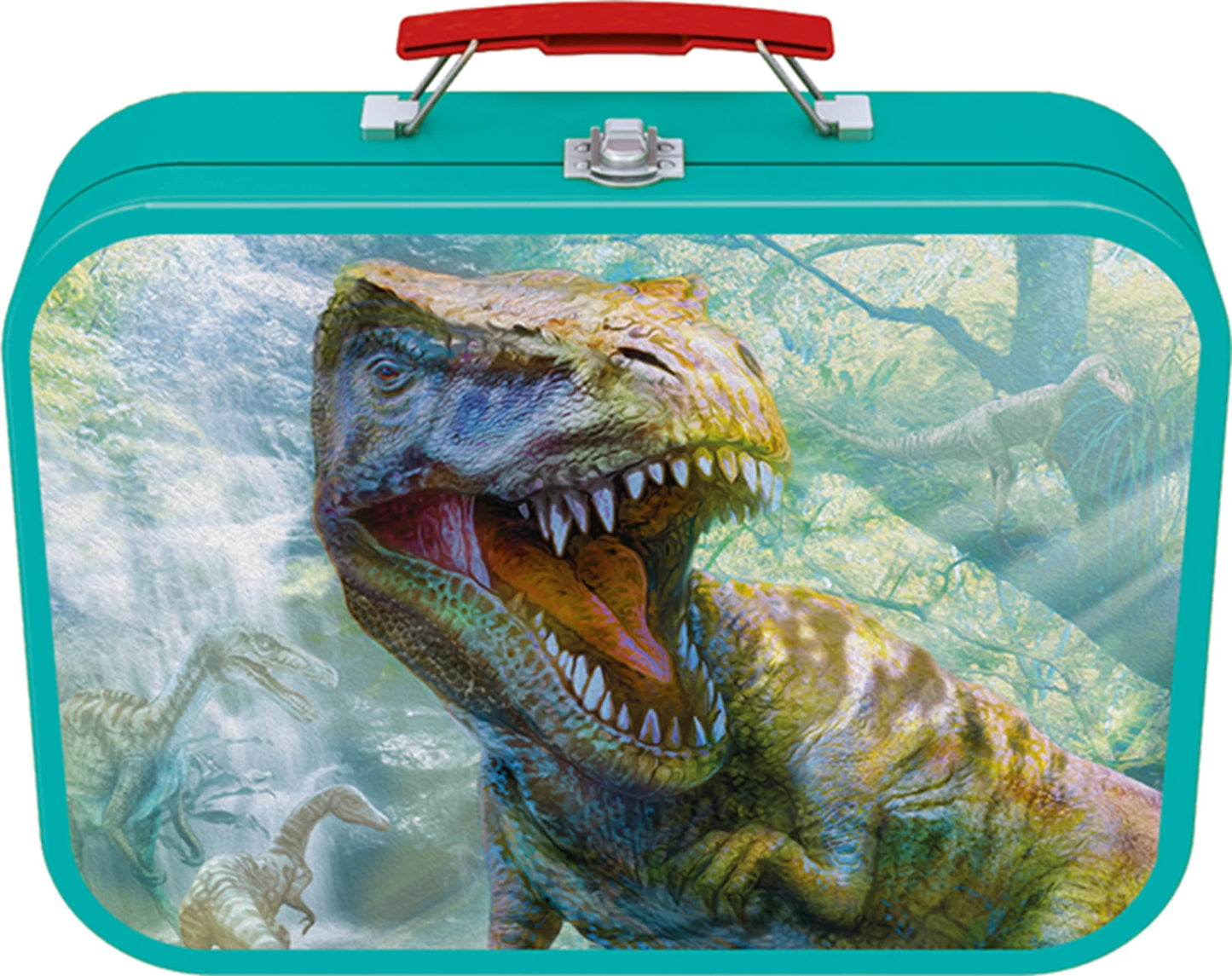 PUZZLE BOX DINOSAURI 60 PEZZI 2X100 PEZZI