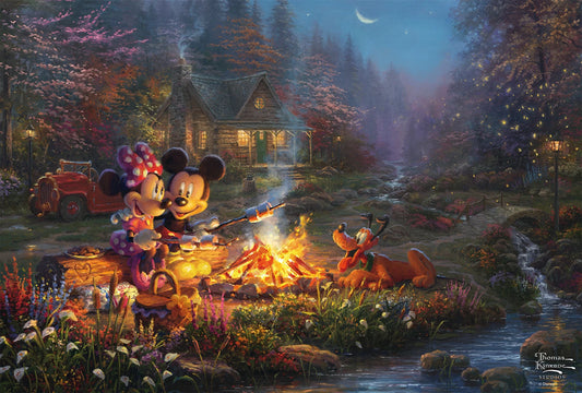 DISNEY TOPOLINO E MINNIE SWEATHEART CAMPFIRE 200 PEZZI