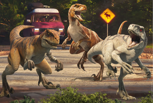 JURASSIC WORLD: L'ATTACCO DEI VELOCIRAPTOR (150 PEZZI)