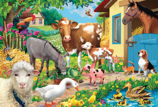 ANIMALI DA FATTORIA 60 PEZZI