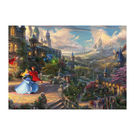 DISNEY LA BELLA ADDORMENTATA NEL BOSCO CHE BALLA NELLA LUCE 1000 PEZZI