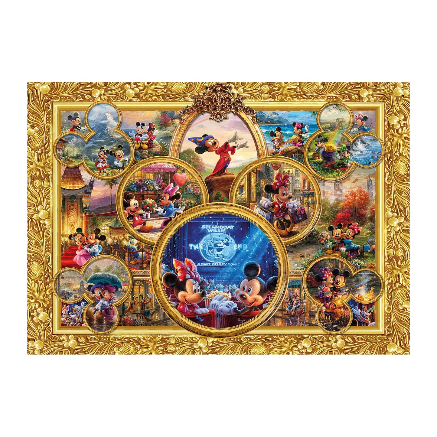 DISNEY MICKEY & MINNIE DREAM COLLAGE II 2000 PEZZI