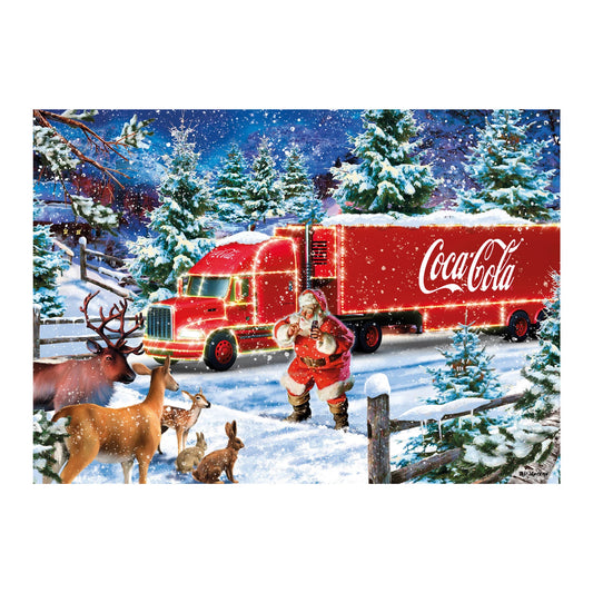 COCA-COLA: CAMION DI NATALE 1000 PEZZI