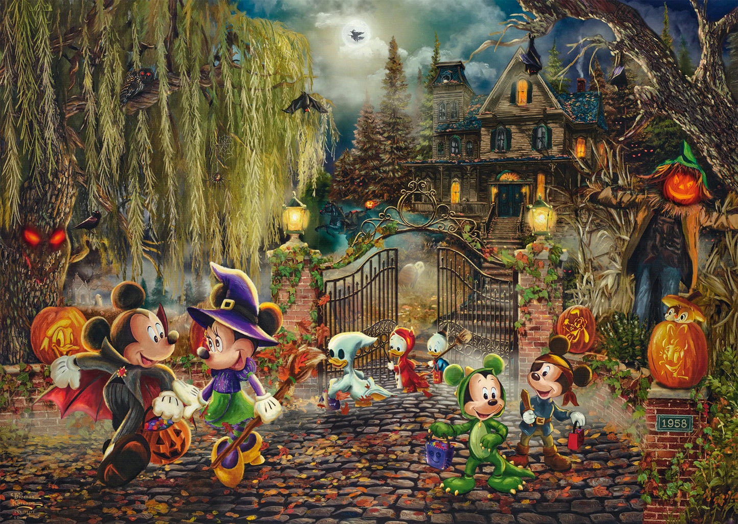 DISNEY TOPOLINO E MINNIE HALLOWEEN FUN 1000 PEZZI