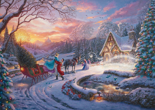 DISNEY CENERENTOLA PORTA A CASA PER NATALE 1000 PEZZI
