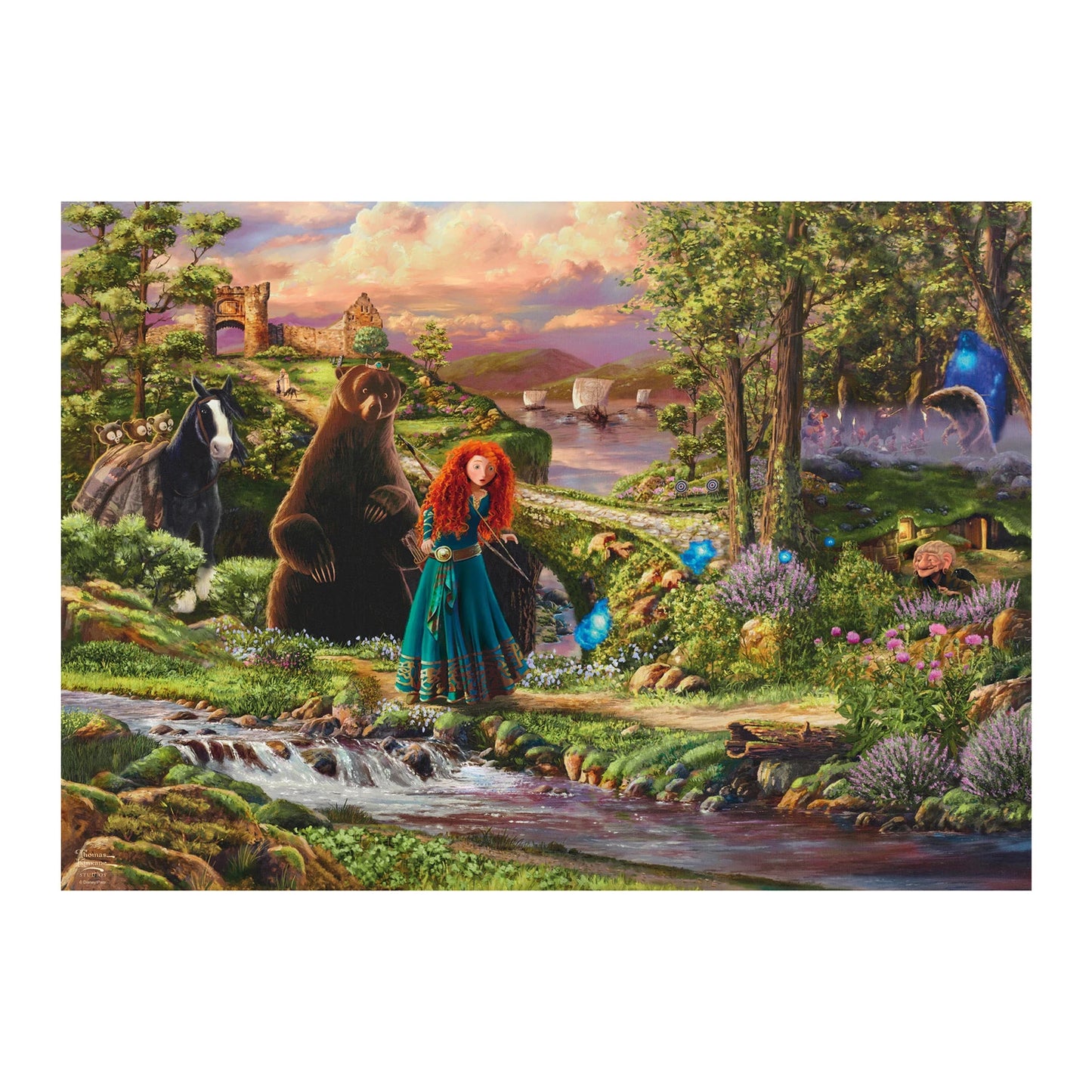 DISNEY MERIDA 1000 PIÈCES
