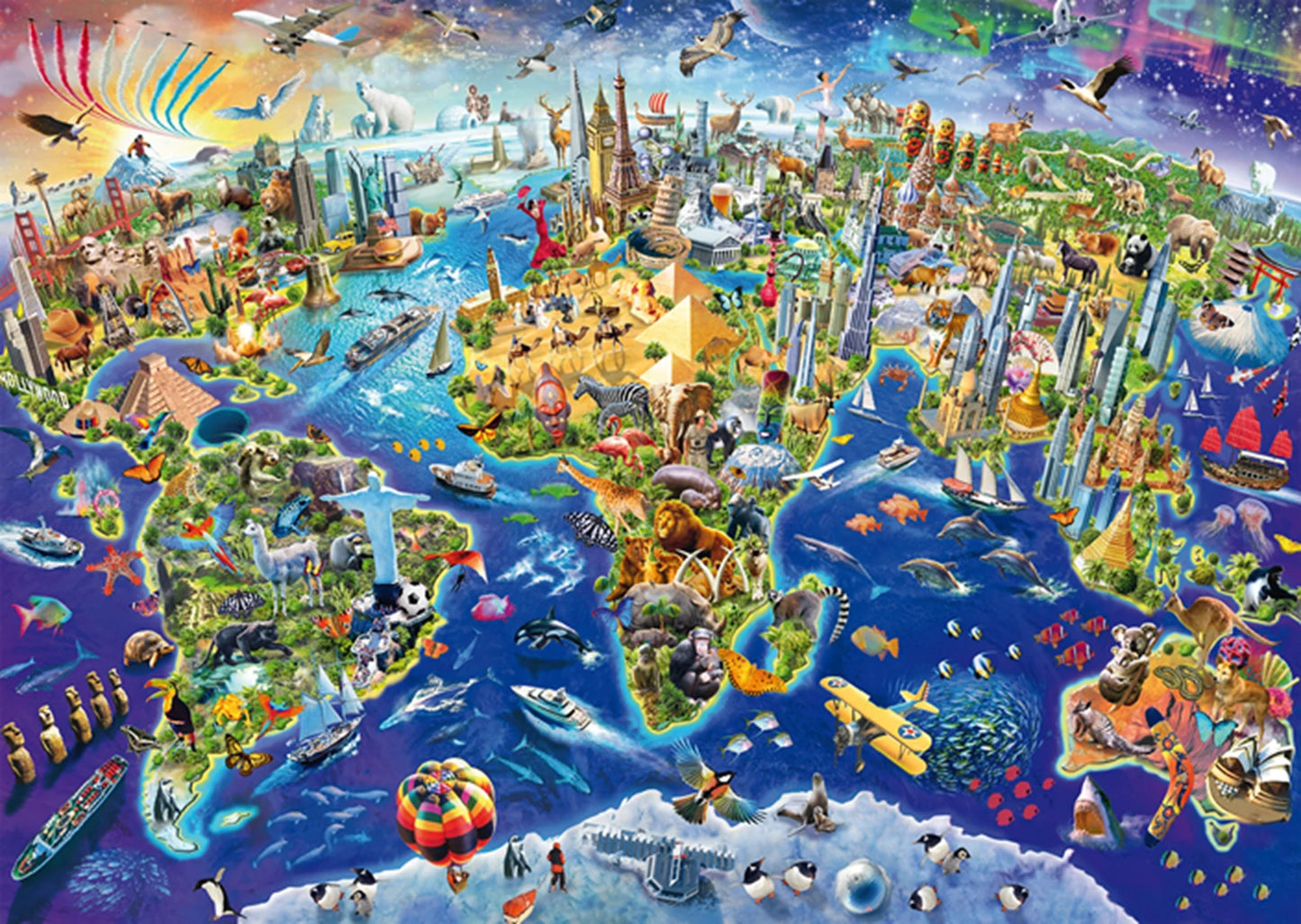 DÉCOUVREZ NOTRE MONDE 1000 PIÈCES