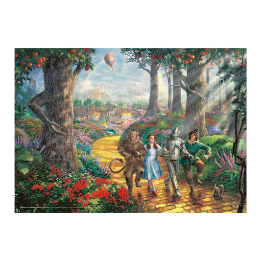 IL MAGO DI OZ SEGUI LA STRADA DI MATTONI GIALLI 1000 PEZZI