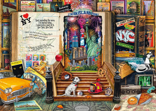 SOUVENIR, RICORDI DI NEW YORK 1000 PEZZI