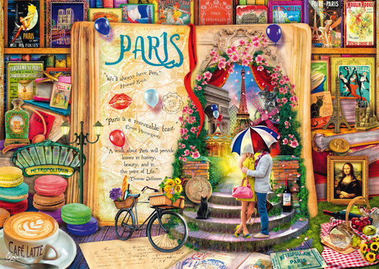 SOUVENIR, RICORDI DI PARIGI 1000 PEZZI