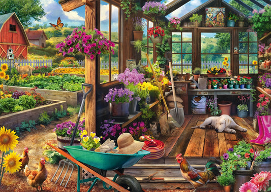 CASETTA DA GIARDINO 1000 PEZZI