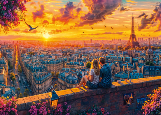 CHUCHOTEMENTS SUR LES TOITS PARISIENS 1000 PIÈCES