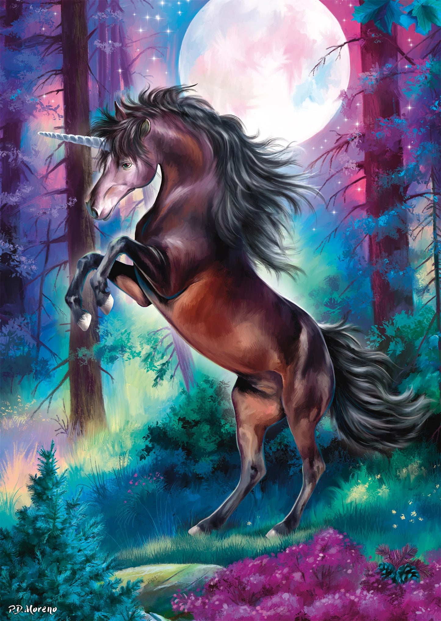 EINHORN BEIM VOLLMOND 1000 TEILE