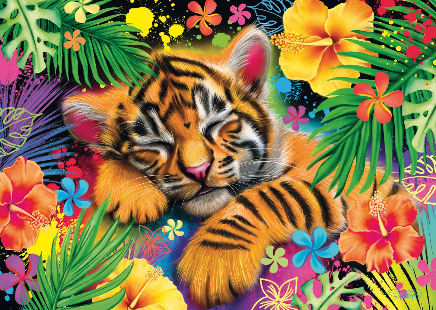 CUCCIOLO DI TIGRE 1000 PEZZI