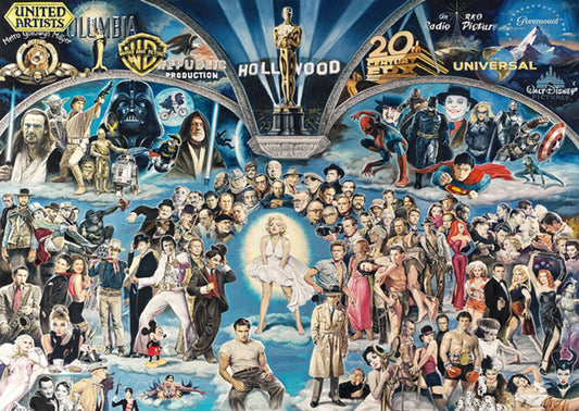 HOLLYWOOD 1000 PEZZI