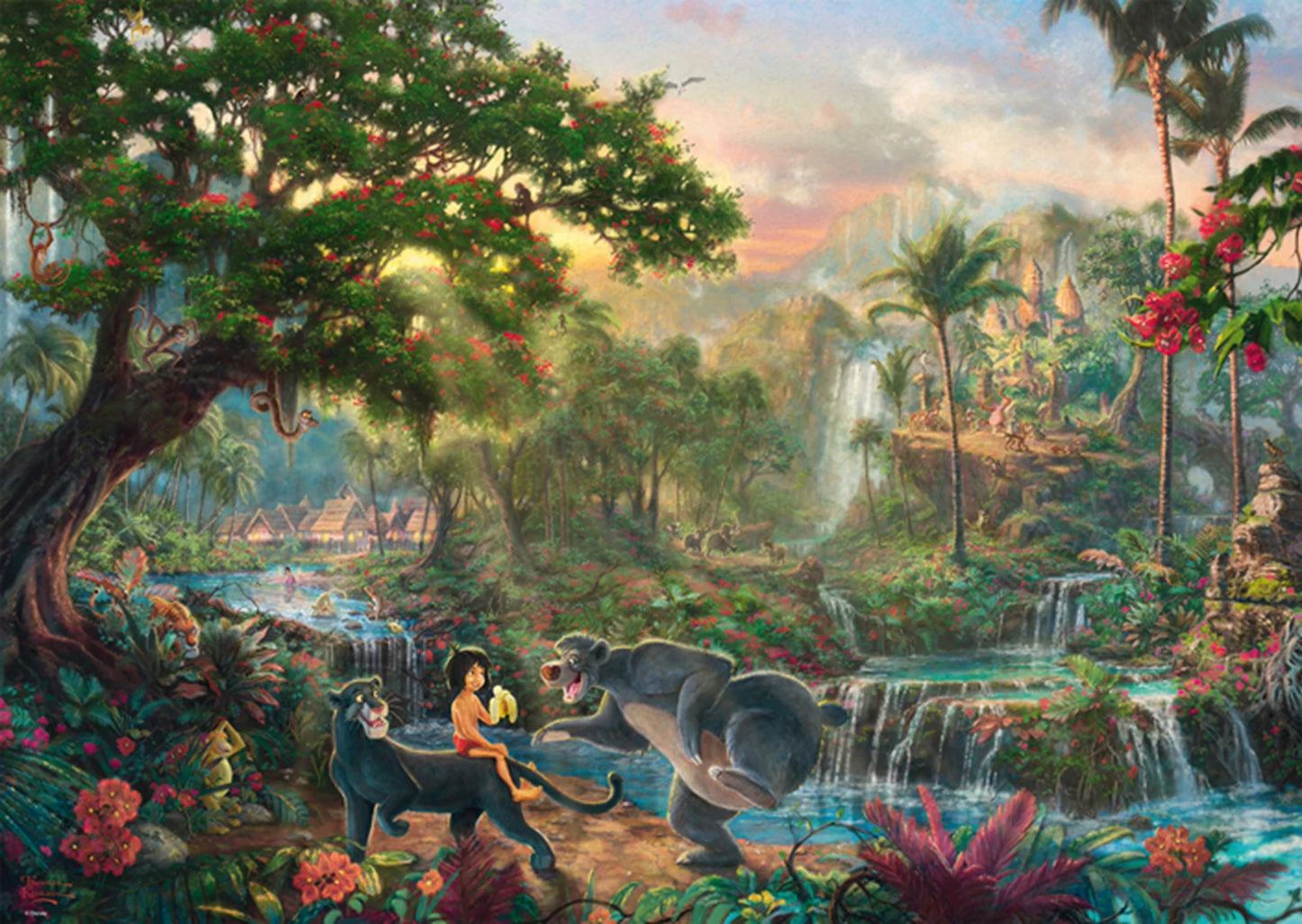 DISNEY LE LIVRE DE LA JUNGLE 1000 PIÈCES