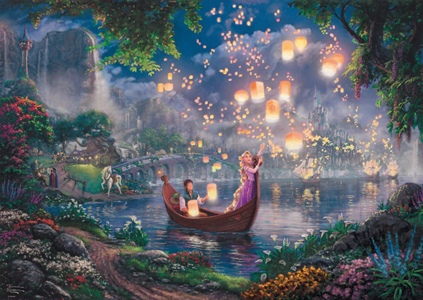 DISNEY RAIPONCE 1000 PIÈCES