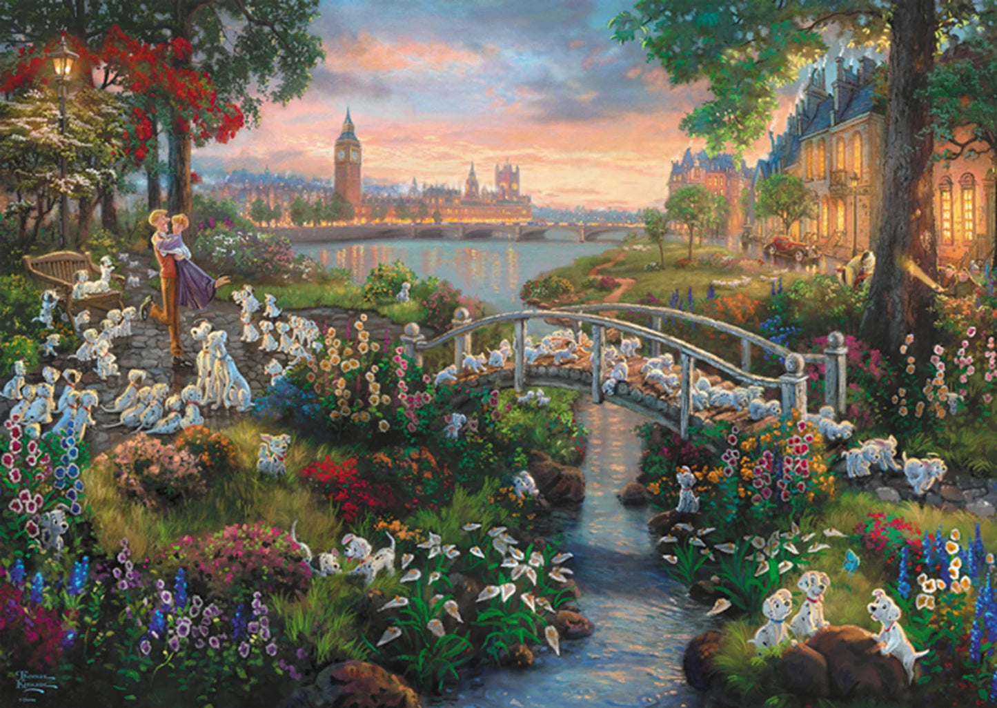 DISNEY 101 DALMATINER 1000 TEILE