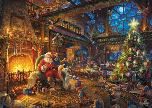 BABBO NATALE E I SUOI ELFI 1000 PEZZI