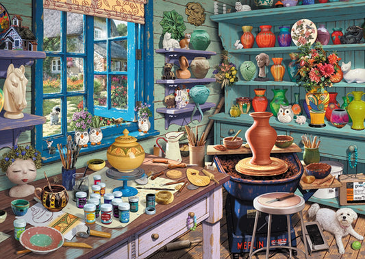 PUZZLE SEGRETO: STUDIO DELL'ARTISTA 1000 PEZZI