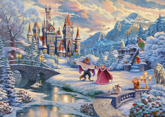 DISNEY LA BELLA E LA BESTIA WINTER WONDERLAND 1000 PEZZI