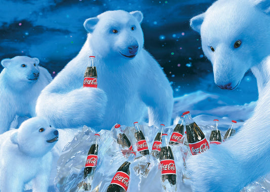 COCA-COLA: ORSI POLARI 1000 PEZZI