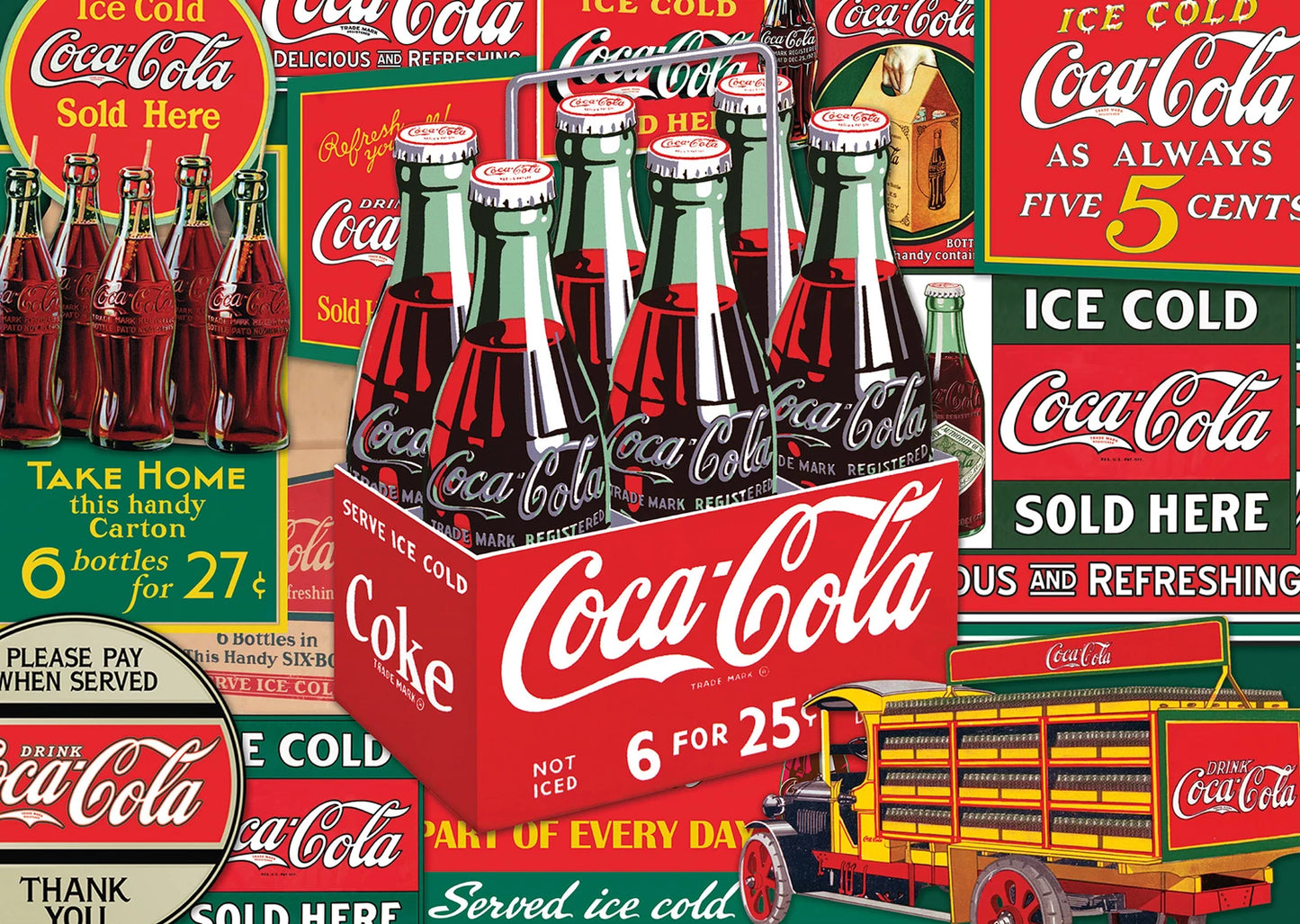 COCA-COLA: CLASSIQUES 1000 PIÈCES
