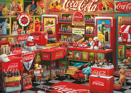 COCA-COLA: NOSTALGIA SHOP - 1000 PEZZI