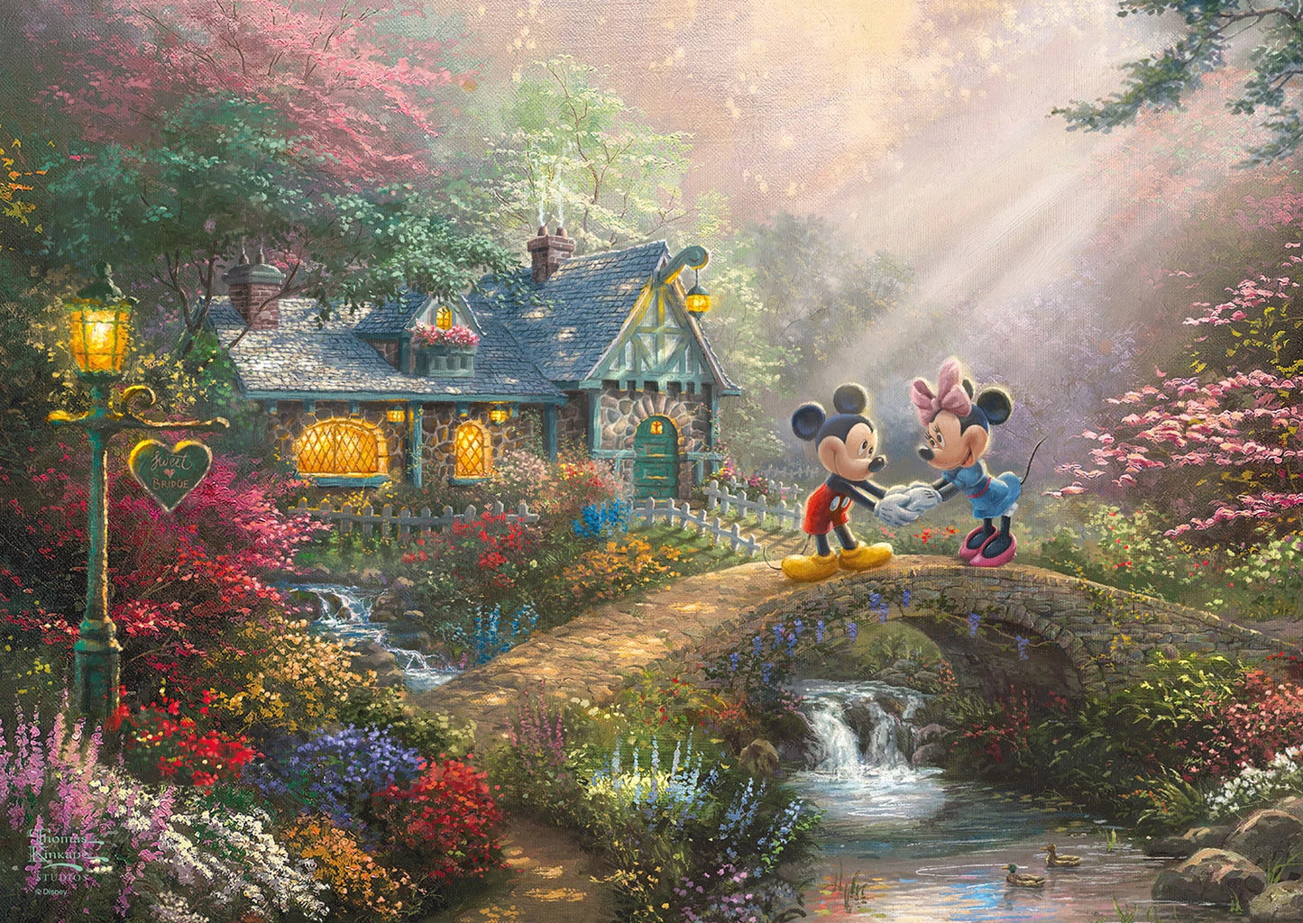 DISNEY MICKEY UND MINNIE 500 TEILE (NOSTALGISCHE BOX)
