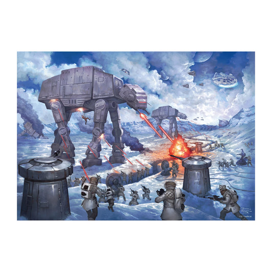 STAR WARS: LA BATTAGLIA DI HOTH 1000 PEZZI
