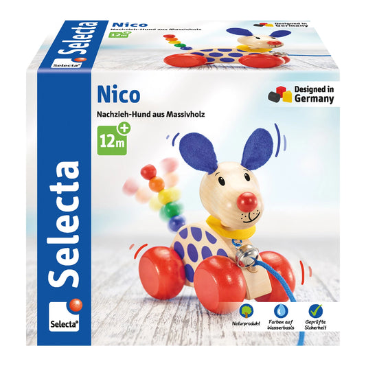 ZUGHUND NICO, 12 CM