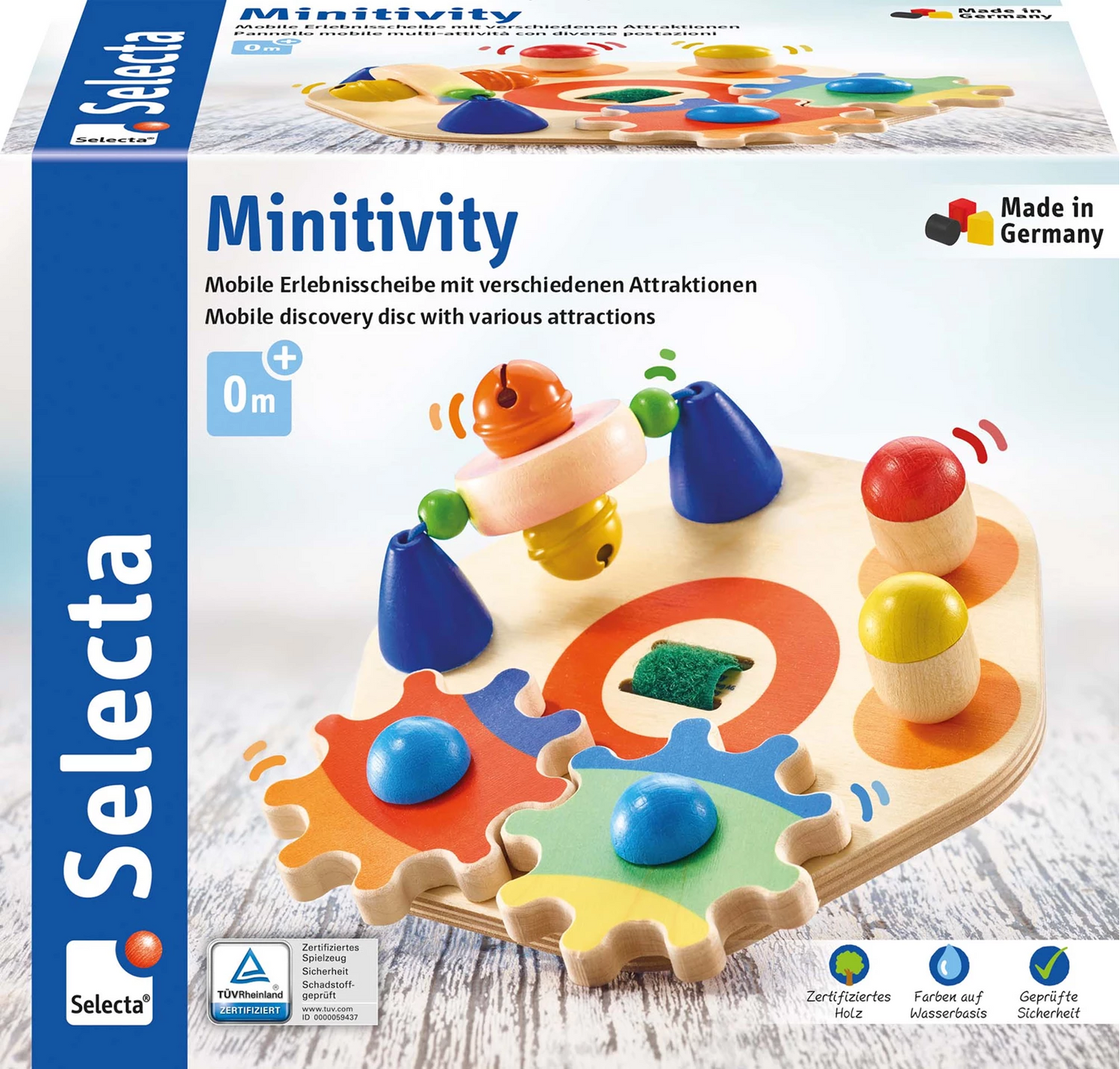 MOTORIKTAFEL MINITIVITY 14CM